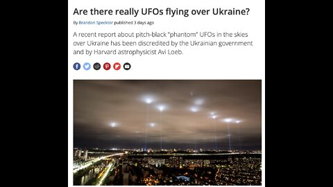 UFO UKRAINE PT.II- DOUBLE SPEAK YET AGAIN!