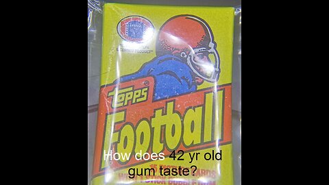 TwoPackTuesdays - Ep 47 - 1981 Topps Football + 2023 pk + Eating 42 yr old gum! Joe Hit.