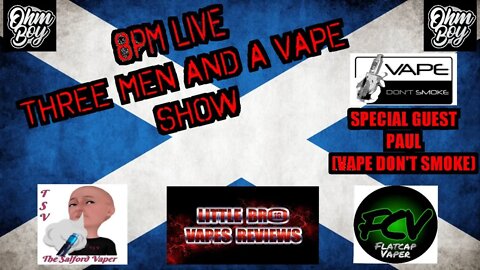 Three men and a vape show #44 ARR ARR MORE POWER