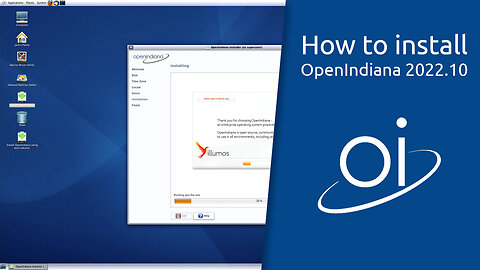 How to install OpenIndiana 2022.10