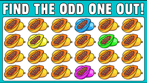 HOW GOOD ARE YOUR EYES #01 | Find The Odd Emoji Out | Emoji Puzzle Quiz