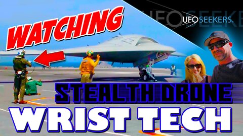 WRIST-CONTROLLED Stealth Drone (X-47B UCAS) Unmanned Combat Air System Successfully Tested?