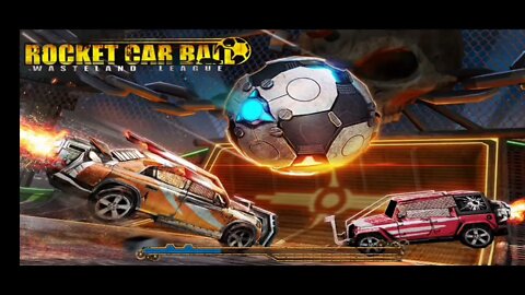 Rocket Car Ball! This game lets you play football