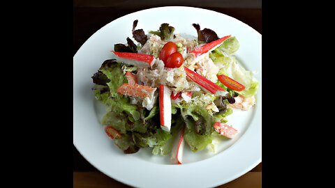 How to Make the Best Crab Salad #crabsalad #easycrabsalad recipe #foryoupage #fyp #fypシ #foryou