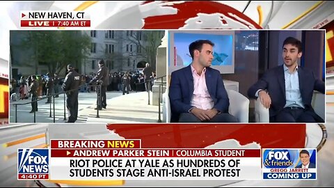 Jewish Student Speaks Out Against Pro Hamas Protesters At Yale