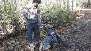 The big boys: Feeding the resident turkeys of Mud Lake