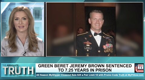 GREEN BERET JEREMY BROWN HAS BEEN SENTENCED TO 7.25 YEARS IN PRISON