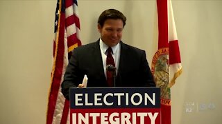 Florida Gov. Ron DeSantis announces plan in West Palm Beach to improve elections security