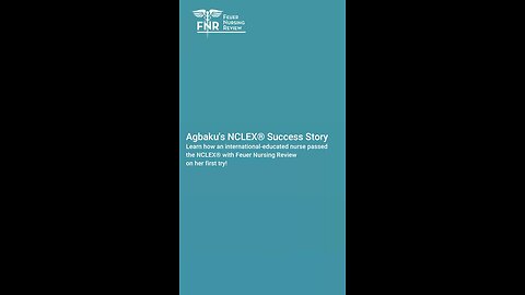 This Nigerian Nurse Passed the NCLEX with Feuer Nursing Review 2022