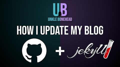 How I update my blog Github & Jekyll