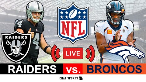 LIVE: Raiders vs. Broncos