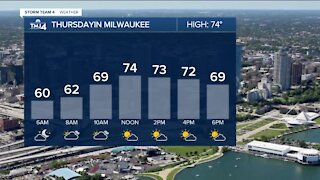 Nice weather continues Thursday with highs in the 80s