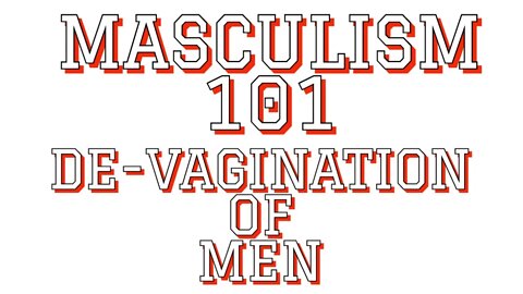 MASCULISM: A New Paradigm for Men in a Vaginal World