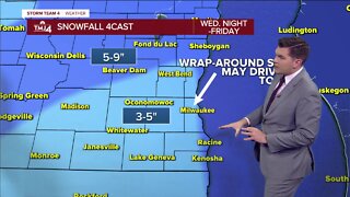 Winter storm arrives, Winter Storm Warning to take effect