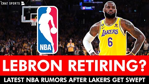 LeBron James Retirement? + NBA Rumors On Kyrie Irving Trade