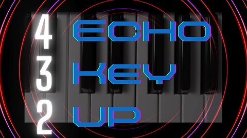 Echo Key Up • Stress Decompress Healing & Relaxing 432hz Frequency Music
