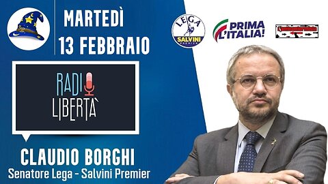 🔴 56ª Puntata della rubrica Scuola di Magia di Claudio Borghi su Radio Libertà (13/02/2024)
