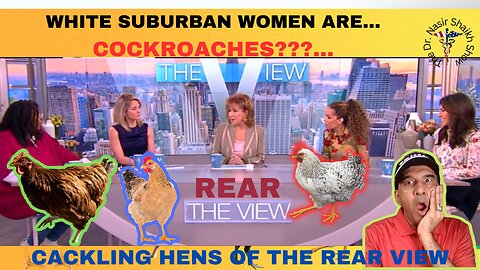 Unbelievable reaction: Sonny Hostin's THE VIEW Comparison of Suburban WHITE Women to Cockroaches