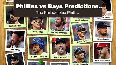 Phillies vs Rays Predictions, Picks, Odds: Nola Battles With Tampa's Top Lineup