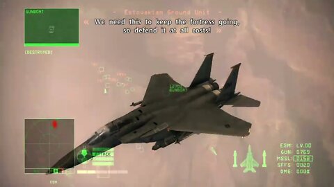 ACE COMBAT 6, First Time Playthrough, Mission 10, Hard, S-Rank