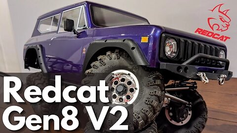 Unboxing and First Drive of the NEW Redcat Racing Gen8 Scout II 1/10 Scale RC Crawler Trail