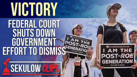 VICTORY: Federal Court Shuts Down Government Effort To Dismiss