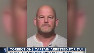 Corrections Captain Charged with DUI