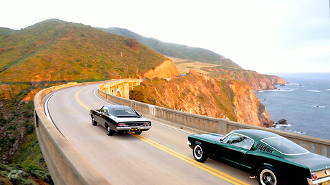 Bullitt Chase Scene Charger vs Mustang GT7