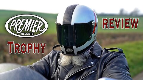Why You Should Match Your Helmet To Your Motorbike | Premier Trophy DO Chromed Helmet Review Vintage