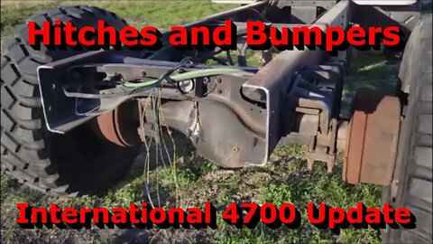 Hitches and Bumpers - My International 4700 Farm Tow Rig Update