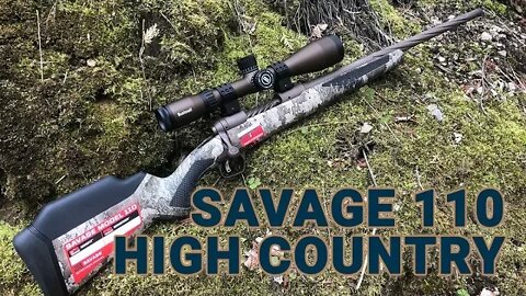 Gun Review: The New Savage High Country 110