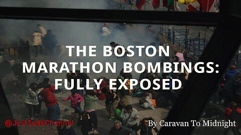 David McGowan Talks Boston Marathon Bombing | Caravan To Midnight