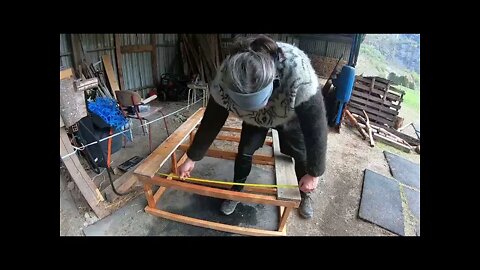 Making storage shelves #Norway #Aurland ( speed video )