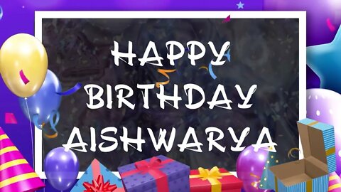 Wish you a very Happy Birthday Aishwarya