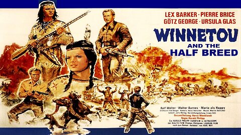 WINNETOU: THE HALF BREED 1966 Classic German Western in English FULL MOVIE HD & W/S