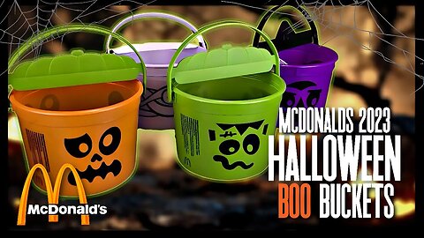 McDonalds 2023 Halloween Boo Buckets | #spookyspot @TheReviewSpot