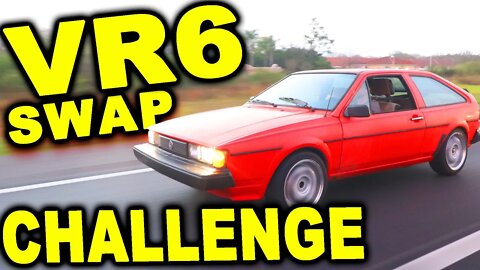 VR6 Engine Swap in a VW Scirocco ~ 3 Day Swap Challenge