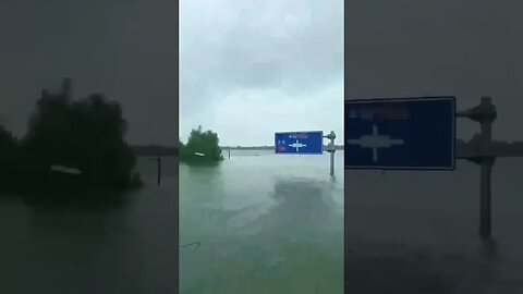 Flood in Tangshan City, Hebei Province, China Today