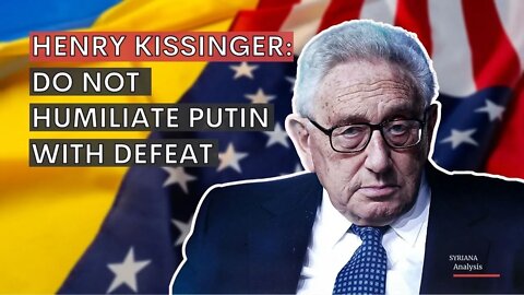 Henry Kissinger at Davos: Ukraine must concede territory to Russia to end the war