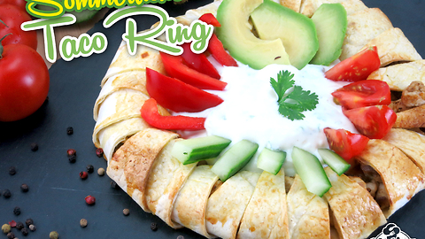 Sommerlicher Taco-Ring