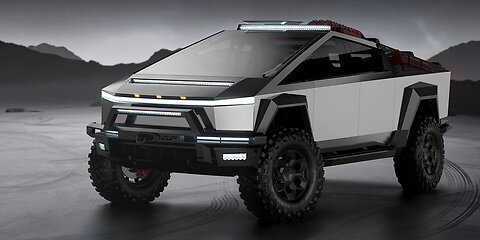 Robocop: "You Have 20 Seconds To Comply" - Police & Invincible Off-Road Cybertrucks (TeslaLeaks.com)