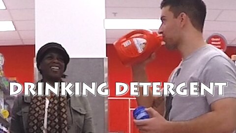 Drinking Detergent Prank - Drinking Bleach Pranks