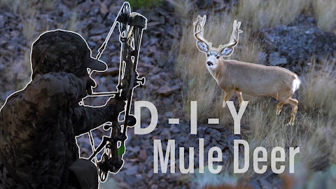 Bow Hunting Open Country Bucks - Self-filmed DIY Mule Deer (Eastmans’)