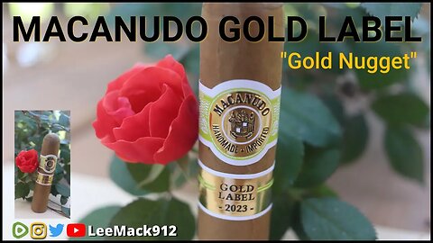 Macanudo Gold Label - Gold Nugget | #leemack912 (S09 E37)