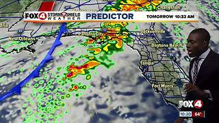 Rain Chances Sunday