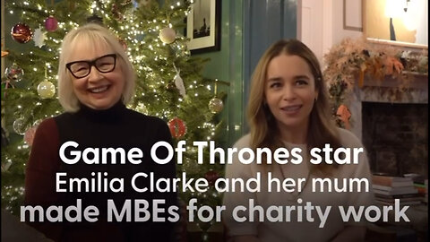 Celebrating Great Achievements: Emilia Clarke and Her Mom Receive MBE Medals from Prince William