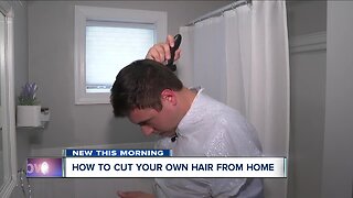 Hair getting shaggy? Try these tips to cut your own hair