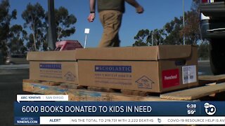 ABC 10News employees help donate 6,000 books to South Bay students