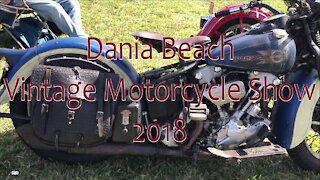 Dania Beach Vintage Motorcycle Show 2018