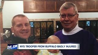 Trooper from Buffalo badly hurt